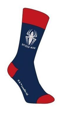 SPIDERMAN CALCETIENES AZUL Y ROJO ARAA (TALLA UNICA)