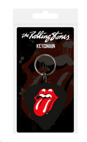 THE ROLLING STONE LLAVERO DE GOMA PLECTRUM