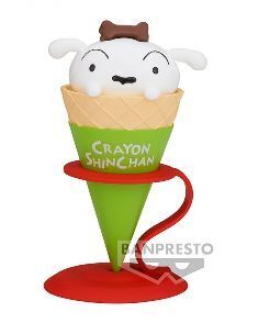CRAYON SHINCHAN ICE CREAM COLECCTION SHINCHAN & SHIRO VER. B SHIRO