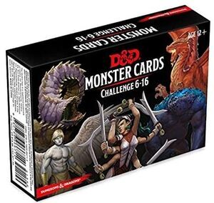 DUNGEONS & DRAGONS: SPELLBOOK CARDS. MONSTERS 6-16 (INGLS)