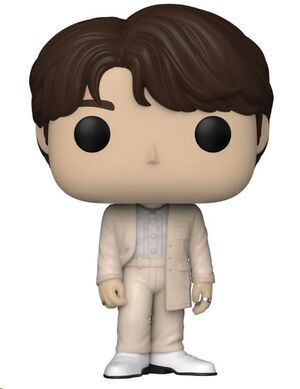 BTS POP! ROCKS VINILO FIGURA JIN 9 CM