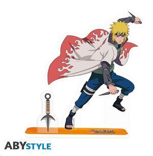 NARUTO SHIPPUDEN FIGURA ACRYL 10 CM MINATO