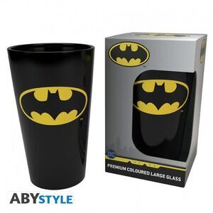 DC COMICS VASO GRANDE 400ML SIMBOLO BATMAN