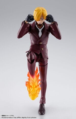 ONE PIECE FIG SH FIGUARTS SANJI RAID ON ONIGASHIMA 15 CM