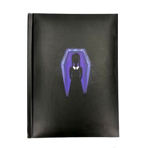 WEDNESDAY LIBRETA CON LUZ DARK SIDE