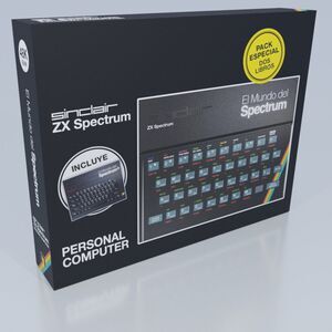 ESTUCHE EXCLUSIVO  EL MUNDO DEL SPECTRUM