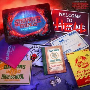 STRANGER THINGS HAWKINS MEMORIES KIT CURSO VECNA ??LIMITED EDITION