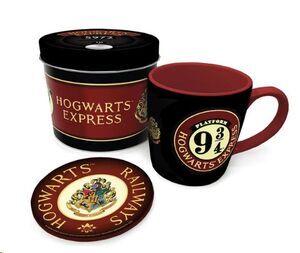 HARRY POTTER SET LATA HOGWARTS EXPRESS + TAZA Y POSAVASO