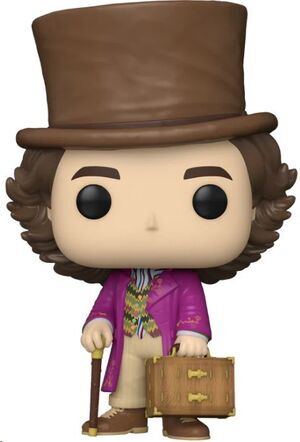 WILLY WONKA & LA FBRICA DE CHOCOLATE FIGURA POP! MOVIES VINYL WILLY WONKA 9 CM