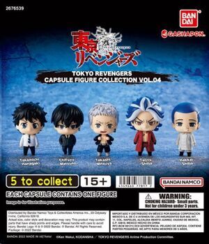 GASHAPON TOKYO REVENGERS CAPSULA FIGURA COLECCION V4