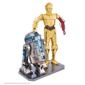 METAL EARTH STAR WARS - R2D2 & C-3PO GIFT BOX                              