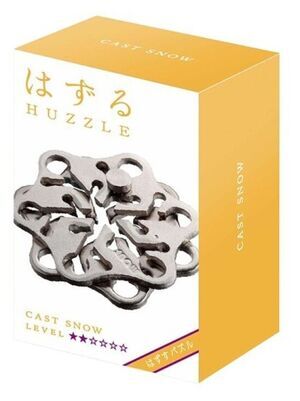 HANAYAMA HUZZLE CAST SNOW**                                                