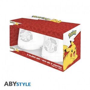 POKEMON SET DE 2 VASOS DE CRISTAL MAGIKARP Y GYARADOS