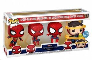 SPIDERMAN NO WAY HOME POP! PACK 4 FIG 10 CM