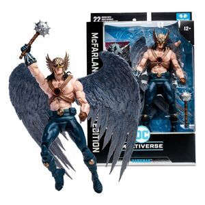 DC MCFARLANE COLLECTOR EDITION FIGURA HAWKMAN (HORA CERO) 18 CM