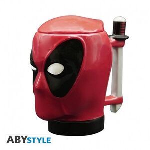 MARVEL TAZA 3D BUSTO DEADPOOL