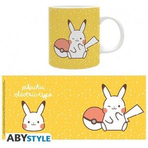 POKEMON TAZA 320 ML PIKACHU TIPO ELECTRICO