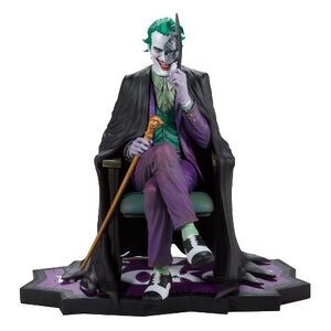 DC DIRECT ESTATUA RESINA 15 CM JOKER PURPLE CRAZE (JOKER DE TONY DANIEL)