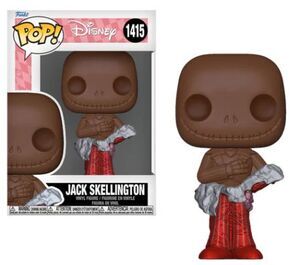 PESADILLA ANTES DE NAVIDAD FIG 9 CM JACK SKLLINGTON POP! DISNEY VALENTINESDAY F-1415