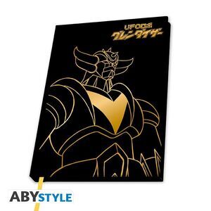 GRENDIZER CUADERNO PREMIUM A5 GOLD GRENDIZER