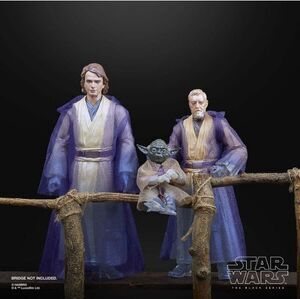 STAR WARS SET 3 FIG ANAKIN SKYWALKER; YODA & OBI-WAN KENOBI VINTAGE