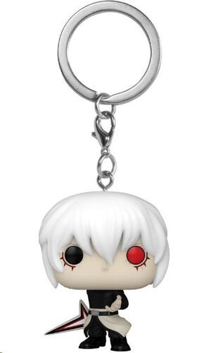 TOKYO GHOUL:RE LLAVEROS POCKET POP! VINYL KEN KANEKI (FINAL BATTLE) 4 CM