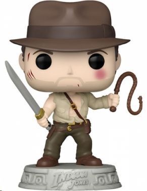 INDIANA JONES POP! MOVIES VINYL FIGURA INDIANA JONES CON LATIGO EXCLUSIVO 9 CM 