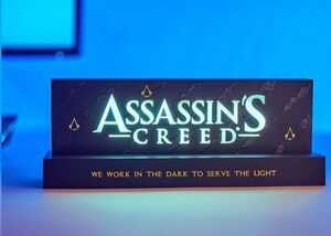 ASSASSIN'S CREED LMPARA LED LOGO 22 CM