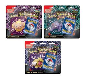 POKEMON JCC Q1 2024 SV4.5 TECH STICKER BOX (3 MODELOS DIFERENTES)