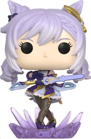 GENSHIN IMPACT POP! GAMES VINYL FIGURA KEQING 9 CM