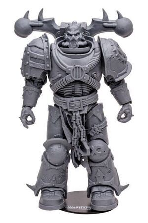 WARHAMMER 40K FIGURA CHAOS SPACE MARINES (WORLD EATER) (ARTIST PROOF) 18 CM