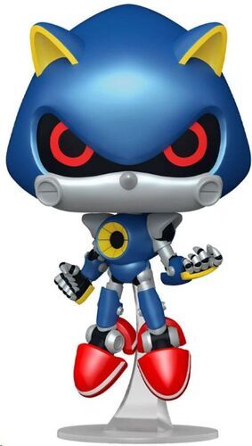 SONIC THE HEDGEHOG POP! GAMES VINYL FIGURA METAL SONIC 9 CM