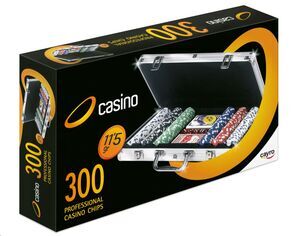 MALETN 300 FICHAS DE POKER 11;5 GR