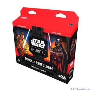 STAR WARS UNLIMITED SPARK OF REBELLION 2-PLAYER STARTER (INGLS)