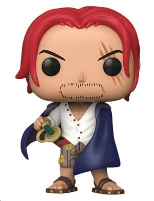 ONE PIECE POP! TELEVISION VINYL FIGURA SHANKS EXCLUSIVO 9 CM