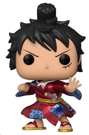 ONE PIECE POP! TELEVISION VINYL FIGURA LUFFY EN KIMONO (MT) EXCLUSIVO 9 CM