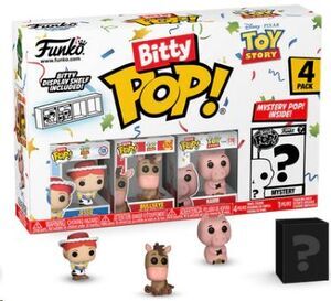 TOY STORY PACK DE 4 FIGURAS BITTY POP! VINYL JESEY 2;5 CM