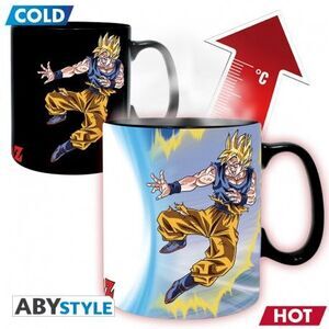 DRAGON BALL TAZA SENSITIVA AL CALOR 460 ML DBZ/ GOKU VS BUU