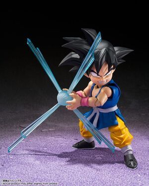 DRAGON BALL GT FIGURA SH FIGUARTS SON GOKU 8 CM