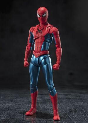 SPIDERMAN NO WAY HOME MARVEL SH FIGUARTS FIG 17;8 CM SPIDERMAN (NEW RED & BLUE SUIT)