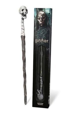 HARRY POTTER VARITA MGICA DEATH EATER SKULL 38 CM