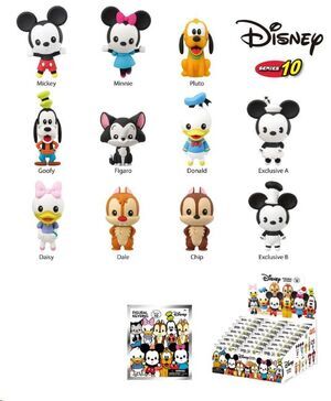 DISNEY COLGANTES PVC MICKEY & FRIENDS SERIES 10