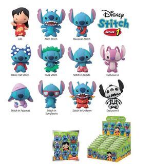 LILO & STITCH COLGANTES PVC SERIE 1