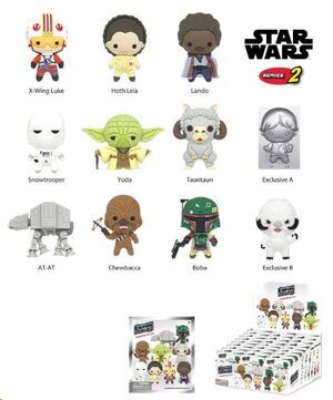 STAR WARS COLGANTES PVC SERIE 2