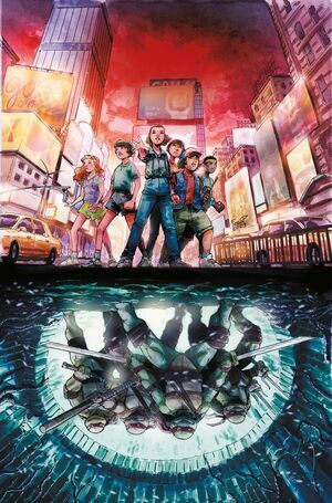 LAS TORTUGAS NINJA / STRANGER THINGS #01