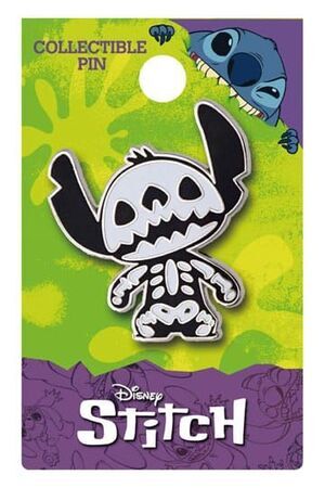 LILO & STITCH PIN PIN STITCH ESQUELETO