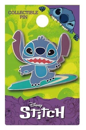 LILO & STITCH PIN SURFING STITCH