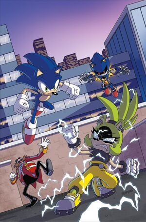 SONIC THE HEDGEHOG #56 (GRAPA - ECC)