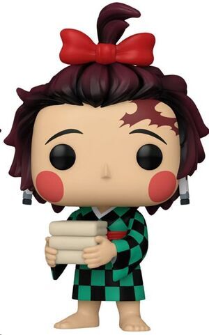 DEMON SLAYER: KIMETSU NO YAIBA FIGURA POP! ANIMATION TANJIRO (KIMONO) 9 CM