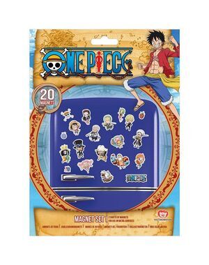 ONE PIECE SET DE IMANES CHIBI